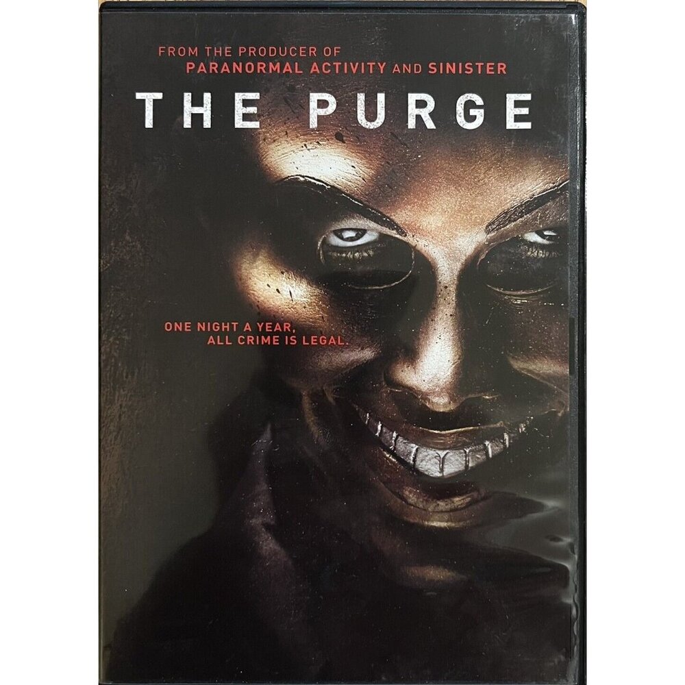 The Purge (DVD, 2013) Universal Studios Horror Thriller R Like New